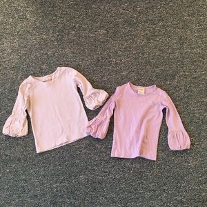 2 Matilda Jane bubble sleeve tops